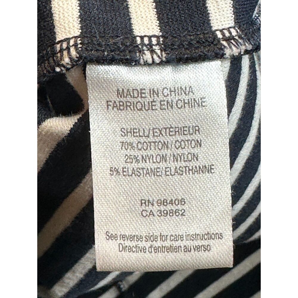 Theory Women's D1124601 Size 4 Blue White Bimini Zamion Dress Striped EUC - Picture 6 of 11